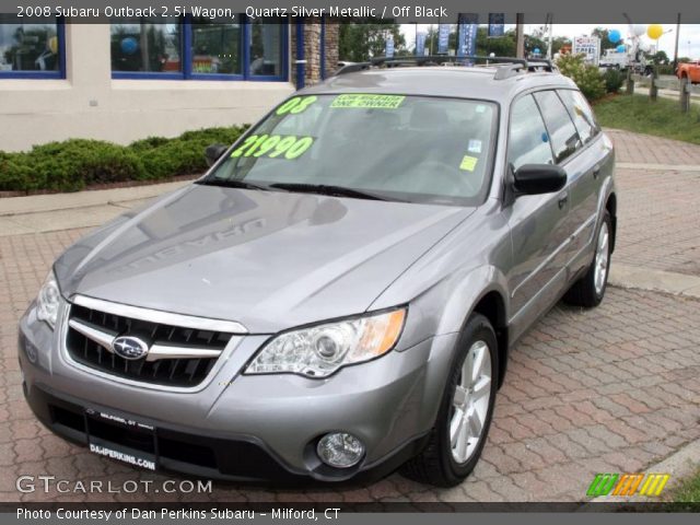2008 Subaru Outback 2.5i Wagon in Quartz Silver Metallic
