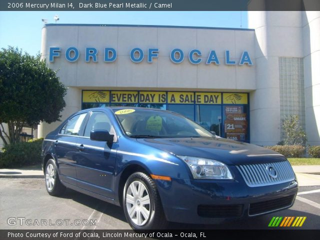 2006 Mercury Milan I4 in Dark Blue Pearl Metallic