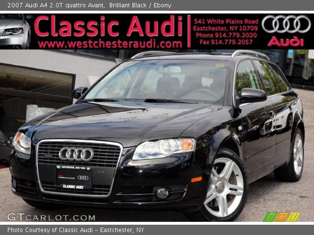 2007 Audi A4 2.0T quattro Avant in Brilliant Black