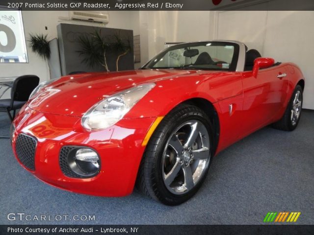 2007 Pontiac Solstice GXP Roadster in Aggressive Red