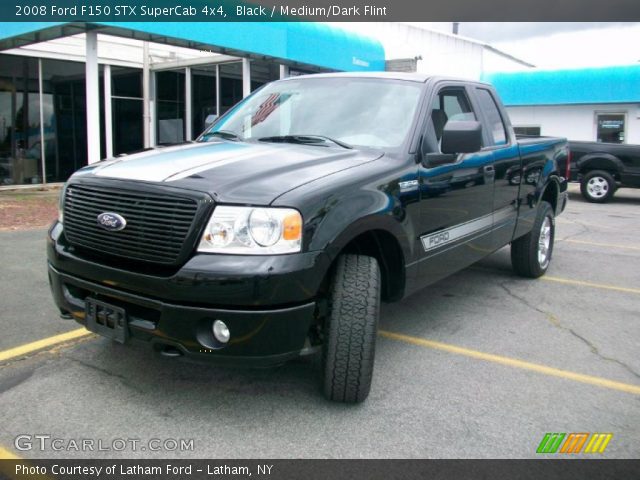 2008 Ford F150 STX SuperCab 4x4 in Black