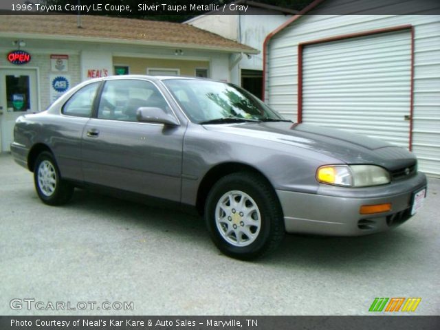 1996 Toyota Camry LE Coupe in Silver Taupe Metallic