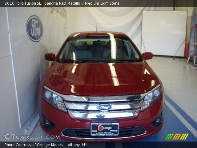 2010 Ford Fusion SE in Sangria Red Metallic