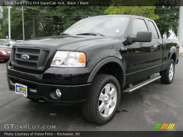 2008 Ford F150 FX4 SuperCab 4x4 in Black