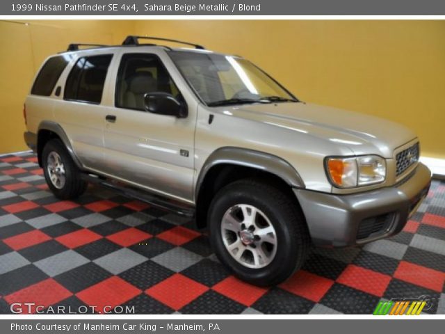 1999 Nissan Pathfinder SE 4x4 in Sahara Beige Metallic