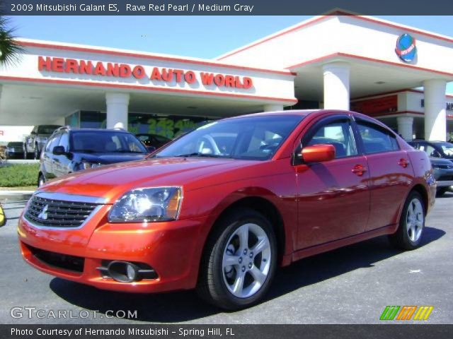 2009 Mitsubishi Galant ES in Rave Red Pearl