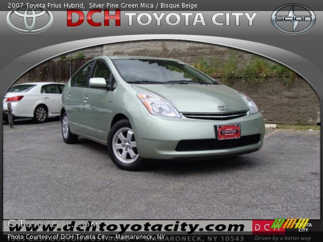 2007 Toyota Prius Hybrid in Silver Pine Green Mica