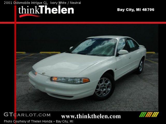 2001 Oldsmobile Intrigue GL in Ivory White