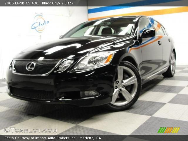 2006 Lexus GS 430 in Black Onyx