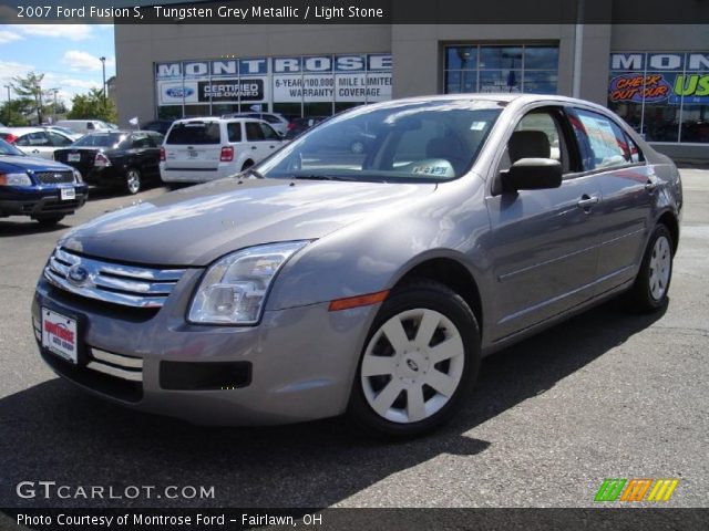2007 Ford Fusion S in Tungsten Grey Metallic