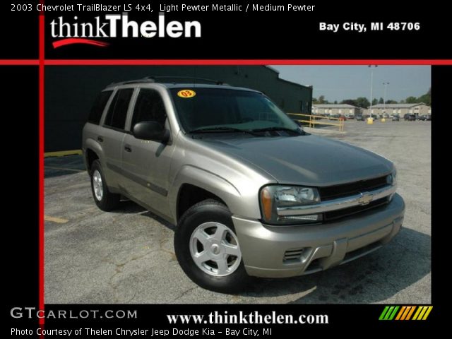 2003 Chevrolet TrailBlazer LS 4x4 in Light Pewter Metallic