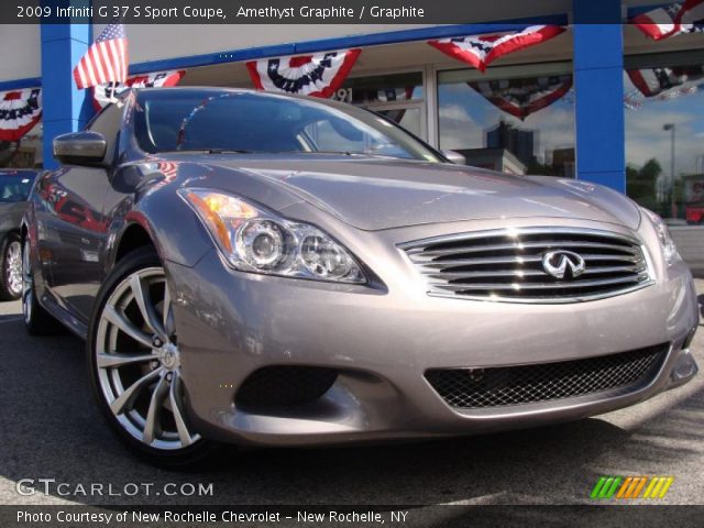 2009 Infiniti G 37 S Sport Coupe in Amethyst Graphite