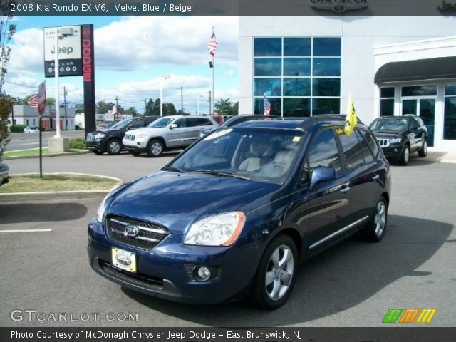 2008 Kia Rondo EX V6 in Velvet Blue