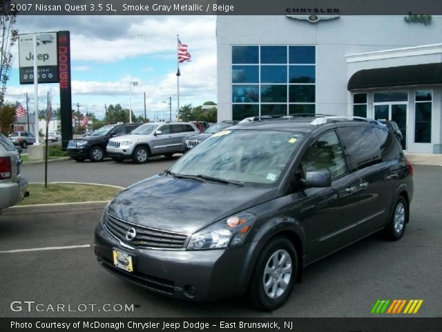 2007 Nissan Quest 3.5 SL in Smoke Gray Metallic
