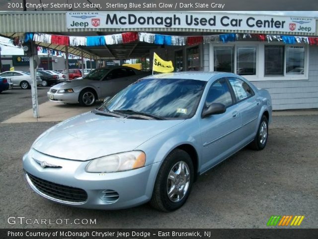 2001 Chrysler Sebring LX Sedan in Sterling Blue Satin Glow