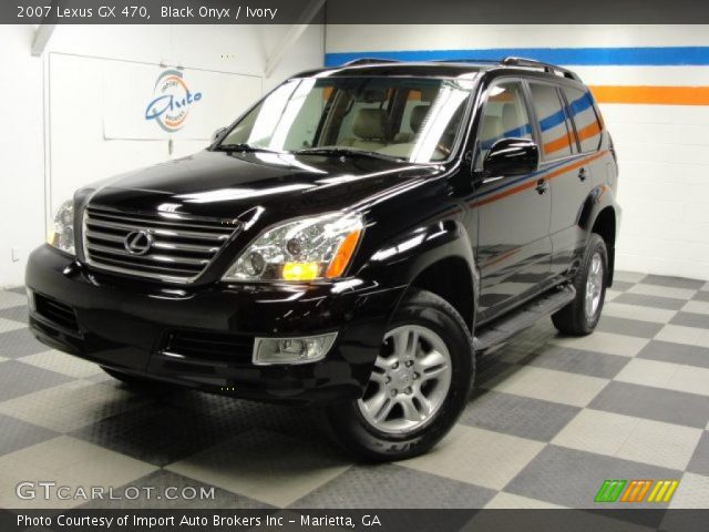 2007 Lexus GX 470 in Black Onyx