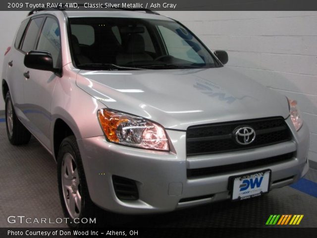 2009 Toyota RAV4 4WD in Classic Silver Metallic