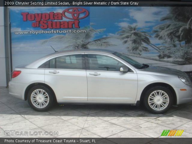 2009 Chrysler Sebring Limited Sedan in Bright Silver Metallic