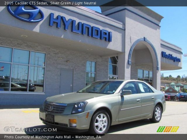 2005 Cadillac CTS Sedan in Silver Green