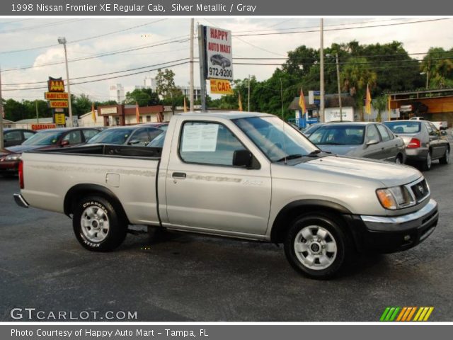 1998 Nissan Frontier XE Regular Cab in Silver Metallic