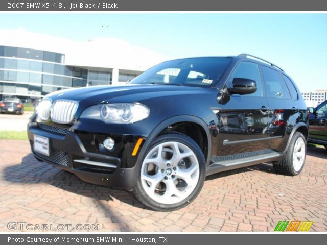 2007 BMW X5 4.8i in Jet Black