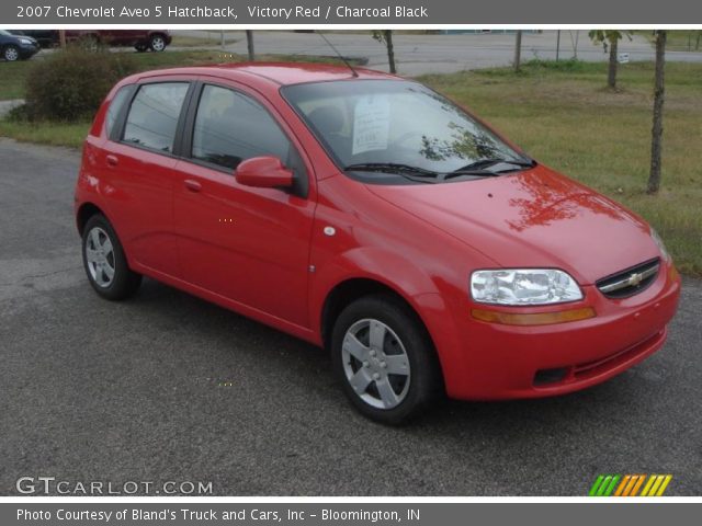 2007 Chevrolet Aveo 5 Hatchback in Victory Red