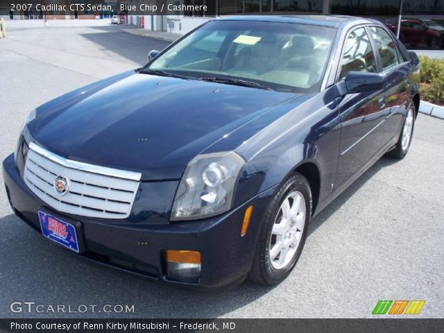 2007 Cadillac CTS Sedan in Blue Chip