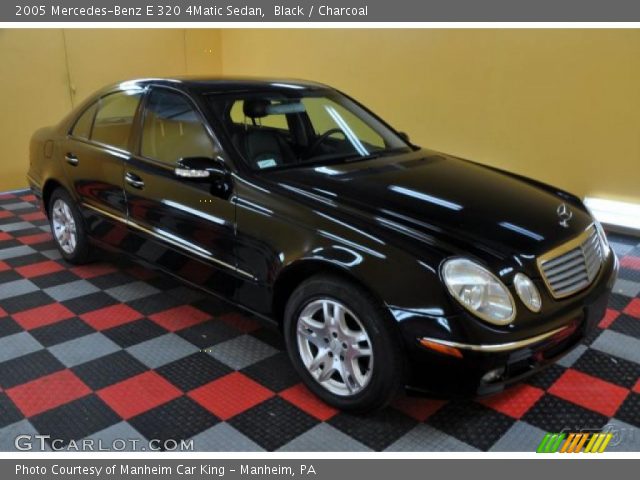 2005 Mercedes-Benz E 320 4Matic Sedan in Black