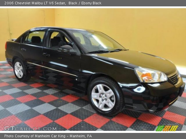 2006 Chevrolet Malibu LT V6 Sedan in Black