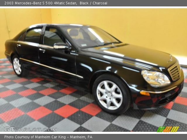 2003 Mercedes-Benz S 500 4Matic Sedan in Black