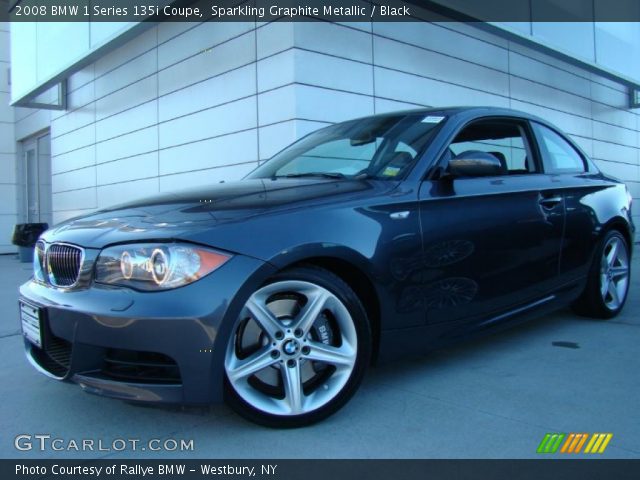 2008 BMW 1 Series 135i Coupe in Sparkling Graphite Metallic