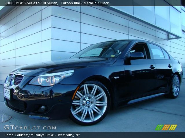 2008 Bmw 550i carbon black #3