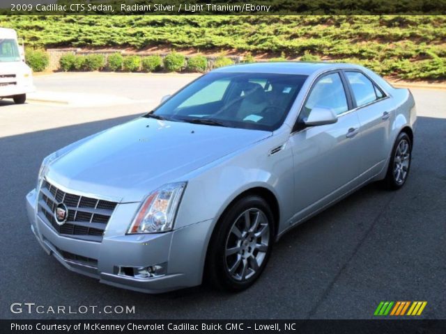2009 Cadillac CTS Sedan in Radiant Silver