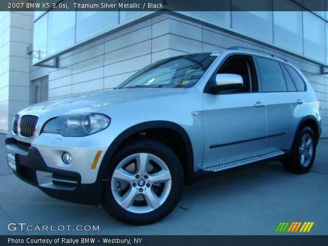 2007 BMW X5 3.0si in Titanium Silver Metallic