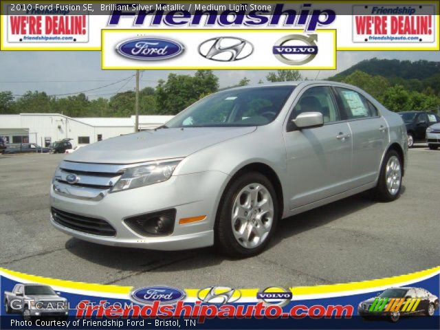 2010 Ford Fusion SE in Brilliant Silver Metallic