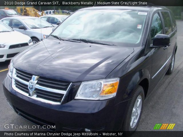 2010 Dodge Grand Caravan SXT in Blackberry Metallic