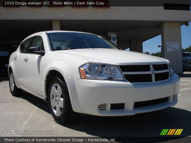2010 Dodge Avenger SXT in Stone White
