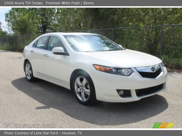 2009 Acura TSX Sedan in Premium White Pearl