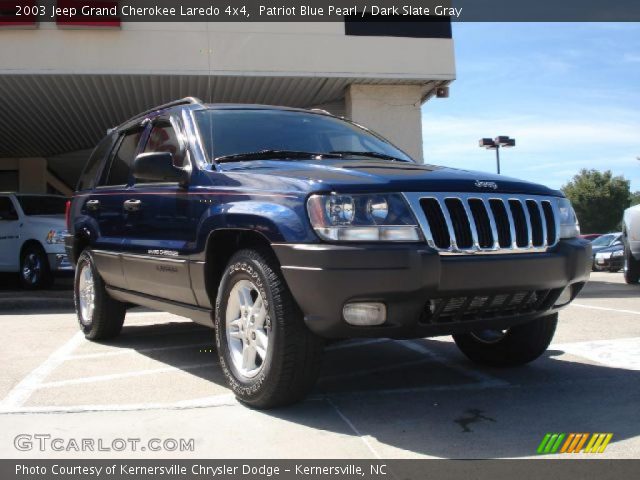 2003 Jeep Grand Cherokee Laredo 4x4 in Patriot Blue Pearl