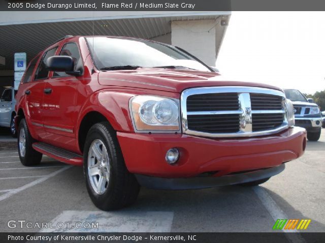 2005 Dodge Durango Limited in Flame Red