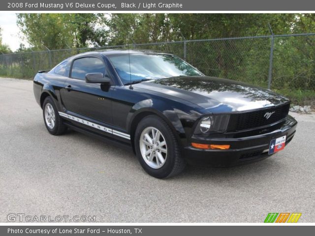 2008 Ford Mustang V6 Deluxe Coupe in Black