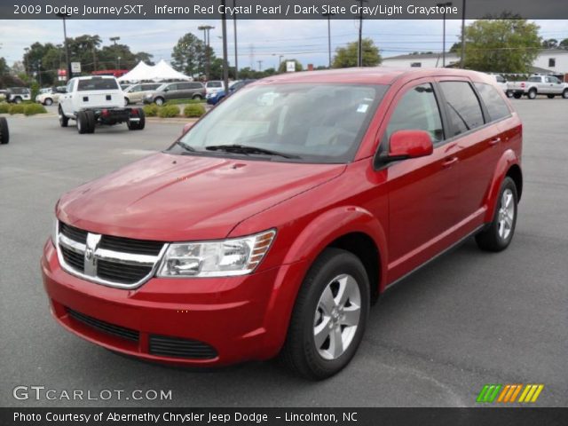 2009 Dodge Journey SXT in Inferno Red Crystal Pearl