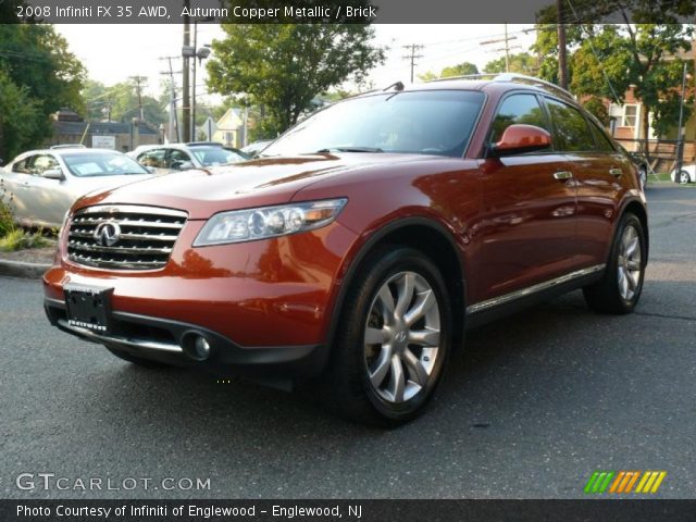 2008 Infiniti FX 35 AWD in Autumn Copper Metallic