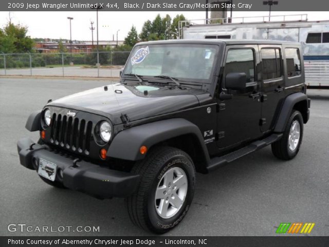 2009 Jeep Wrangler Unlimited X 4x4 in Black