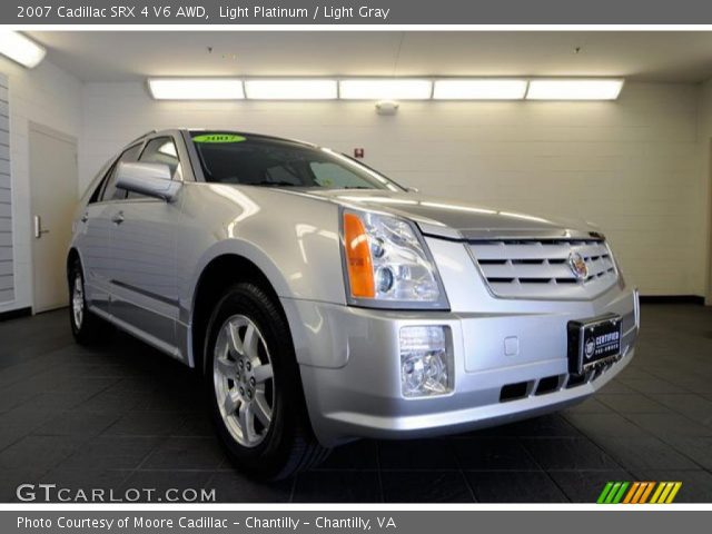 2007 Cadillac SRX 4 V6 AWD in Light Platinum