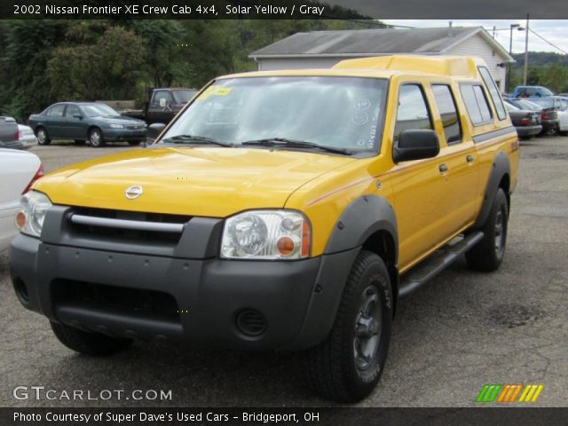 Yellow nissan frontier crew cab #9