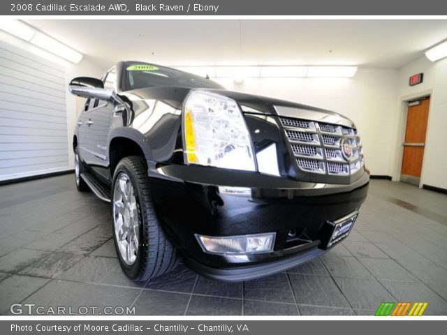 2008 Cadillac Escalade AWD in Black Raven
