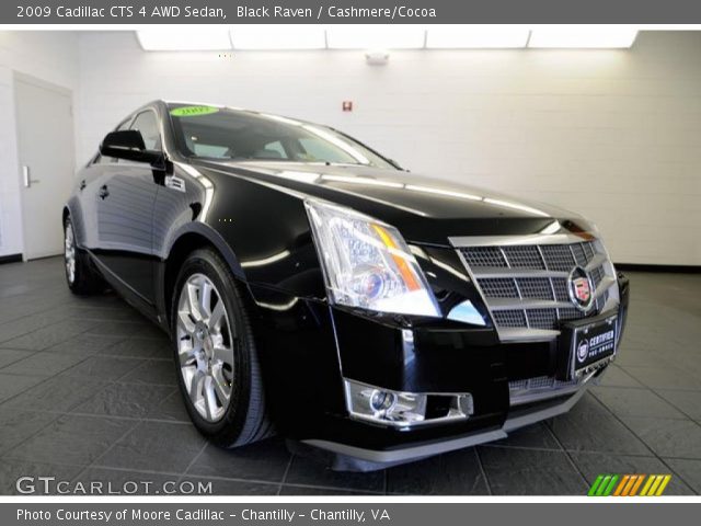 2009 Cadillac CTS 4 AWD Sedan in Black Raven