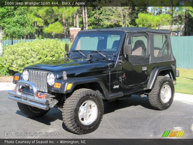 2000 Jeep Wrangler Sport 4x4 in Black