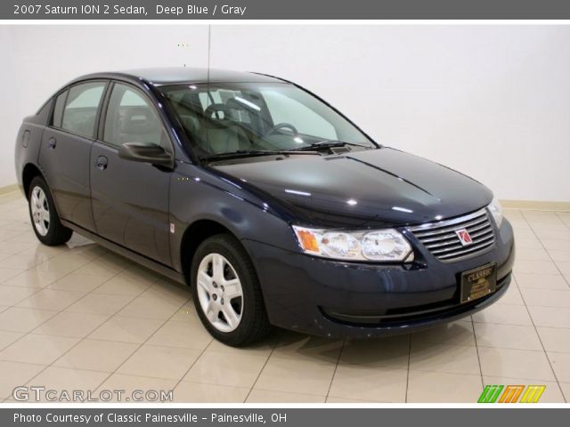 2007 Saturn ION 2 Sedan in Deep Blue